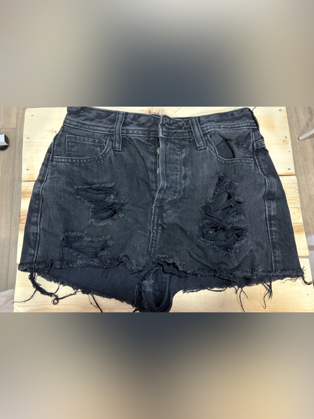 Hollister Black Ultra High-Rise Denim Jeans